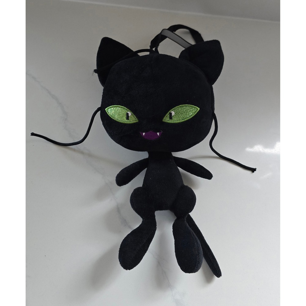 Miraculous Ladybug Plagg Kwami Black Plush Spirit Halloween Zagtoon 01497536